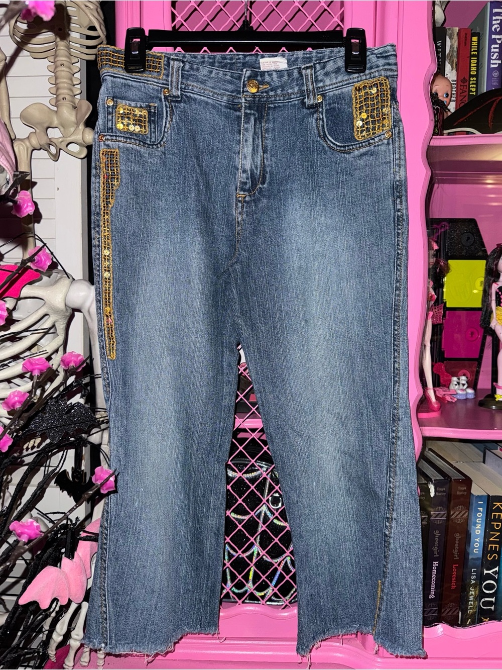 VTG Mary Kate and Ashley embellished sequin design Y2K